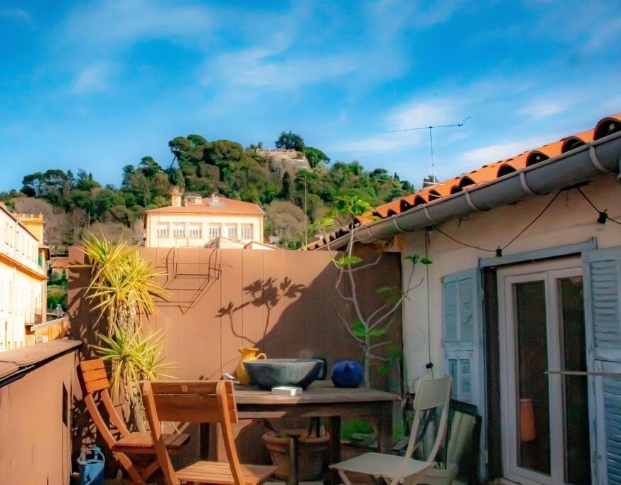 Duplex, Jacuzzi, Terrasse Sur Les Toits Nice Exterior foto
